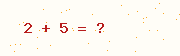 Captcha: solve the sum shown